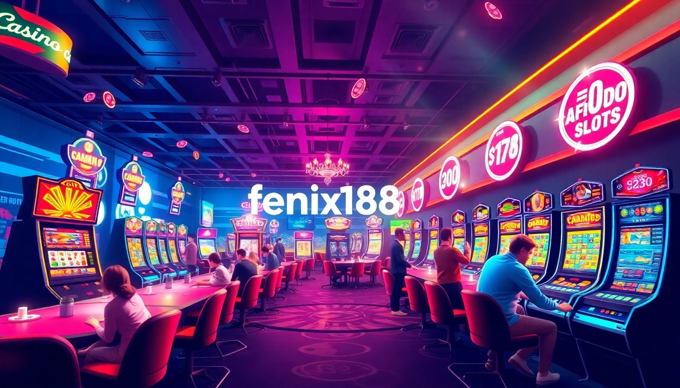 Experience the excitement of fenix168 with vibrant online casino gameplay.