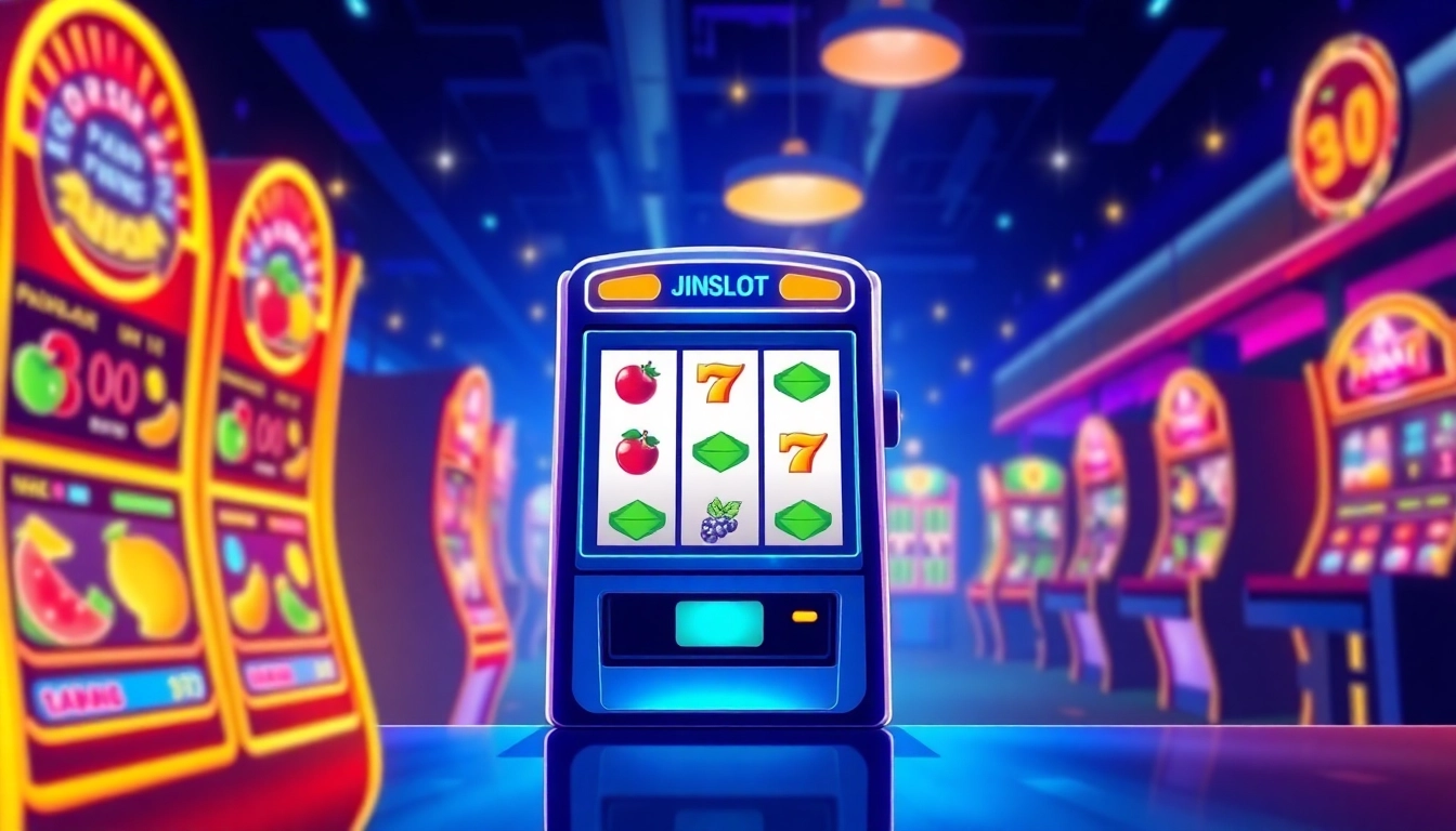 Play engaging games on the JINSLOT platform, featuring vibrant slots and intuitive interface, perfect for gamers.