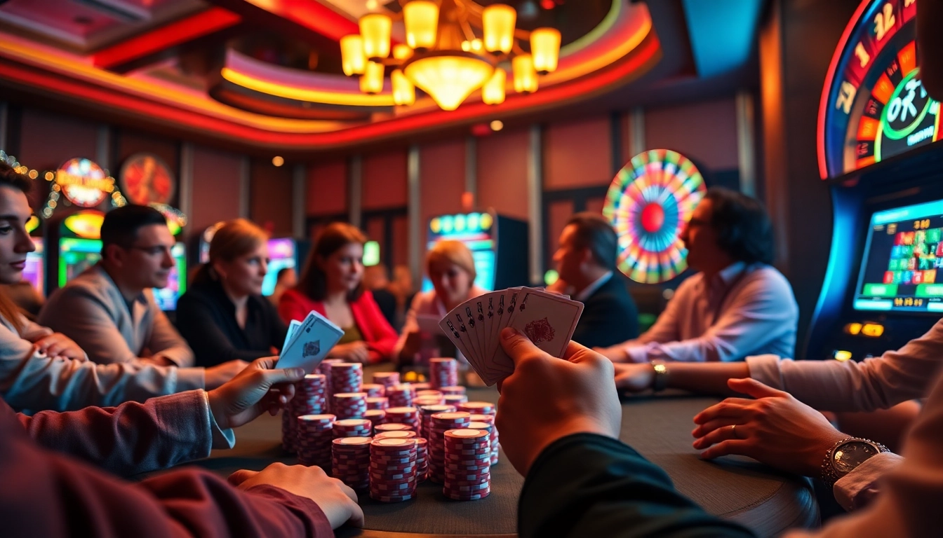 Experience the thrill of ai chat sex with vibrant casino games like poker and roulette.