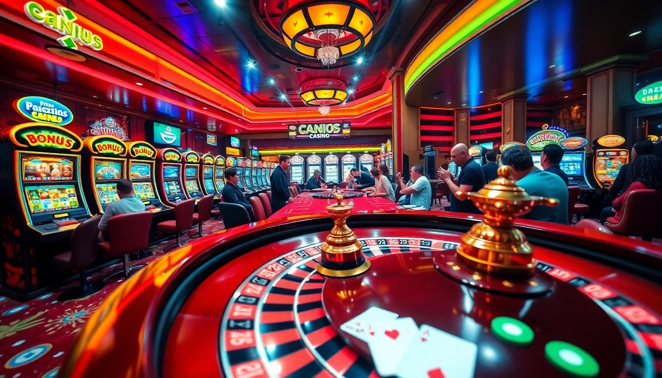 Explore thrilling gameplay at https://bk8.cruises/ featuring vibrant roulette tables and eager players celebrating their wins.