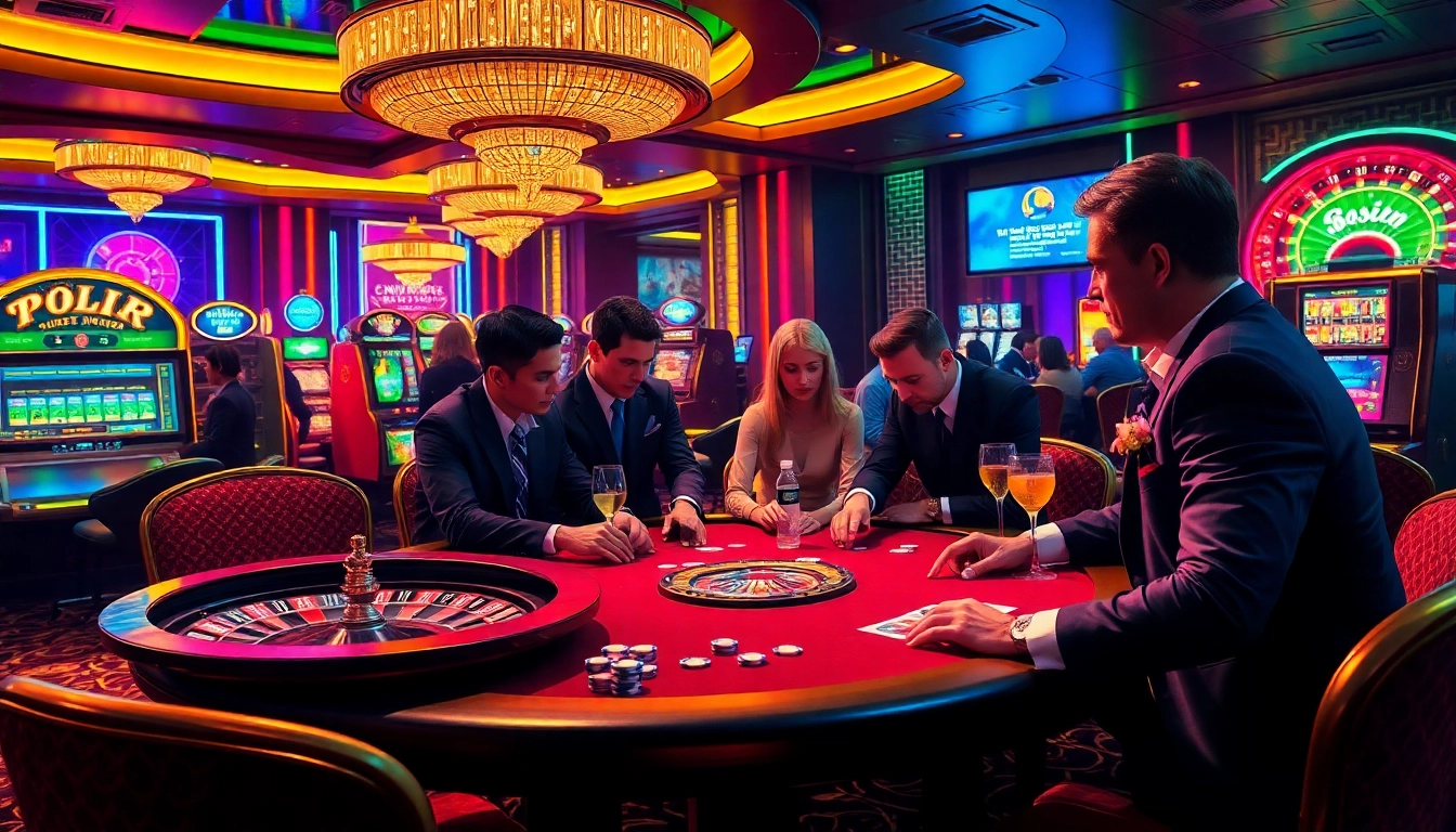 Experience the thrill of a vibrant casino as players engage in strategies, where chat ai porn interfaces enhance the gaming ambiance.