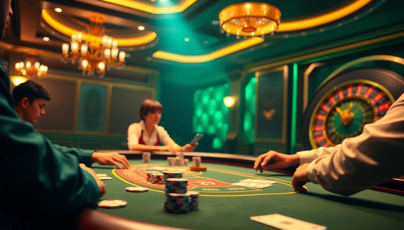 Experience exhilarating poker action with maza win game download, featuring vibrant chips and intense gameplay.