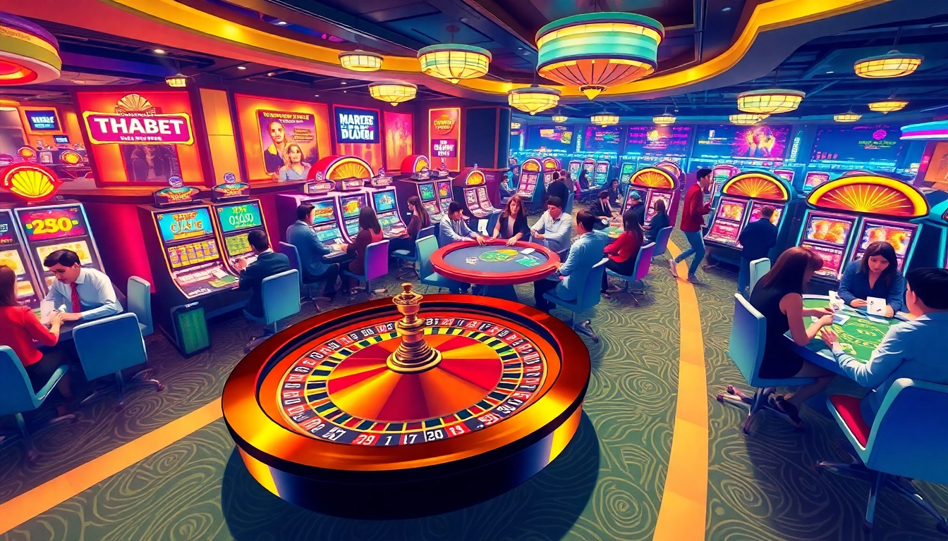 Experience the thrill of live games at https://thabetcom.dev/, featuring poker tables and lively casino action.