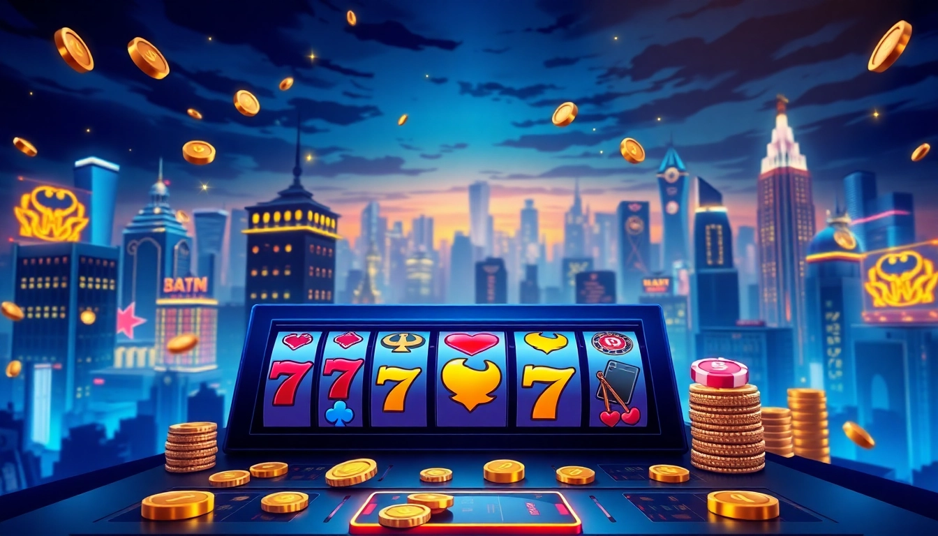 Explore engaging gaming action featuring batman138 rtp in a vibrant digital casino interface.