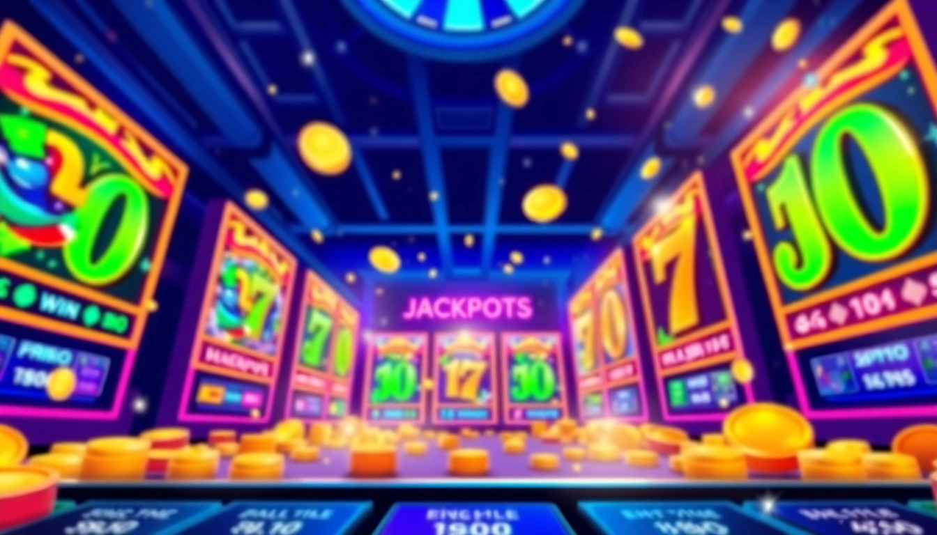 Experience engaging slot gacor hari ini with vibrant graphics and exciting jackpot displays.
